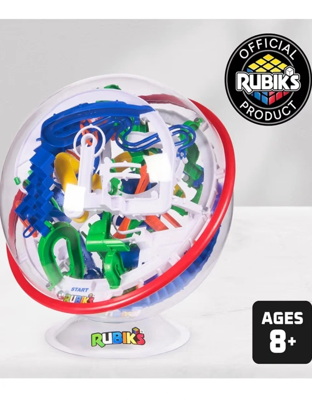 Rubiks Tracks 125 Maze Sphere Puzzle - Multicolor NEW Ball
